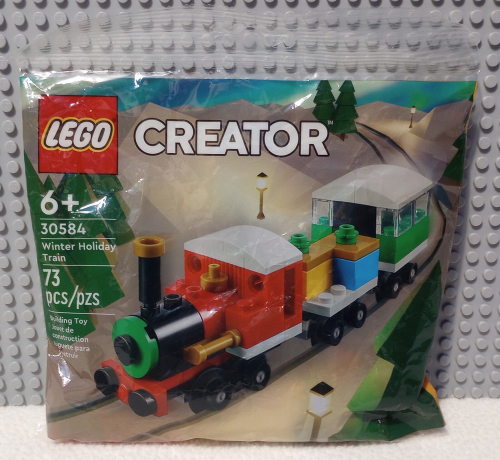 LEGO Winter Holiday Train 30584 with Legoland Ticket Coupon Exp 12/24-image