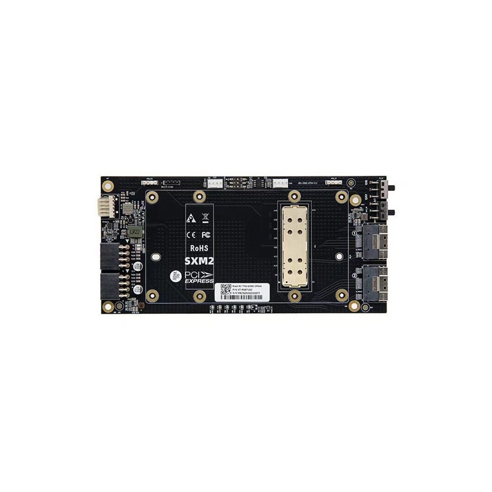 SXM2 single-channel pass-through baseboard Direct Backplane SlimSAS SFF-8654