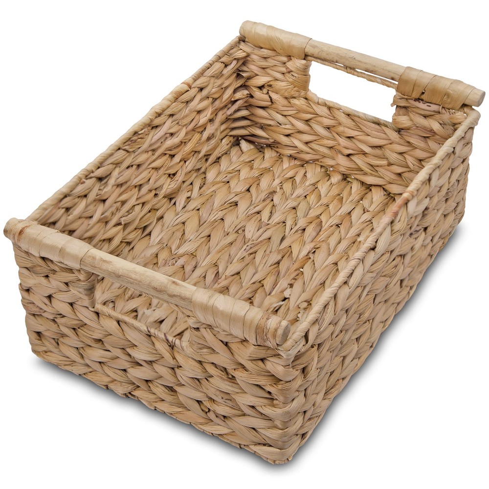 Hyacinth Medium Wicker Basket 13.6x9.5x5.6