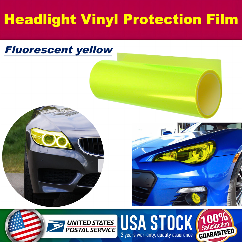 Auto Car Sticker Smoke Fog Light HeadLight Taillight Tint Vinyl Film Decal Sheet