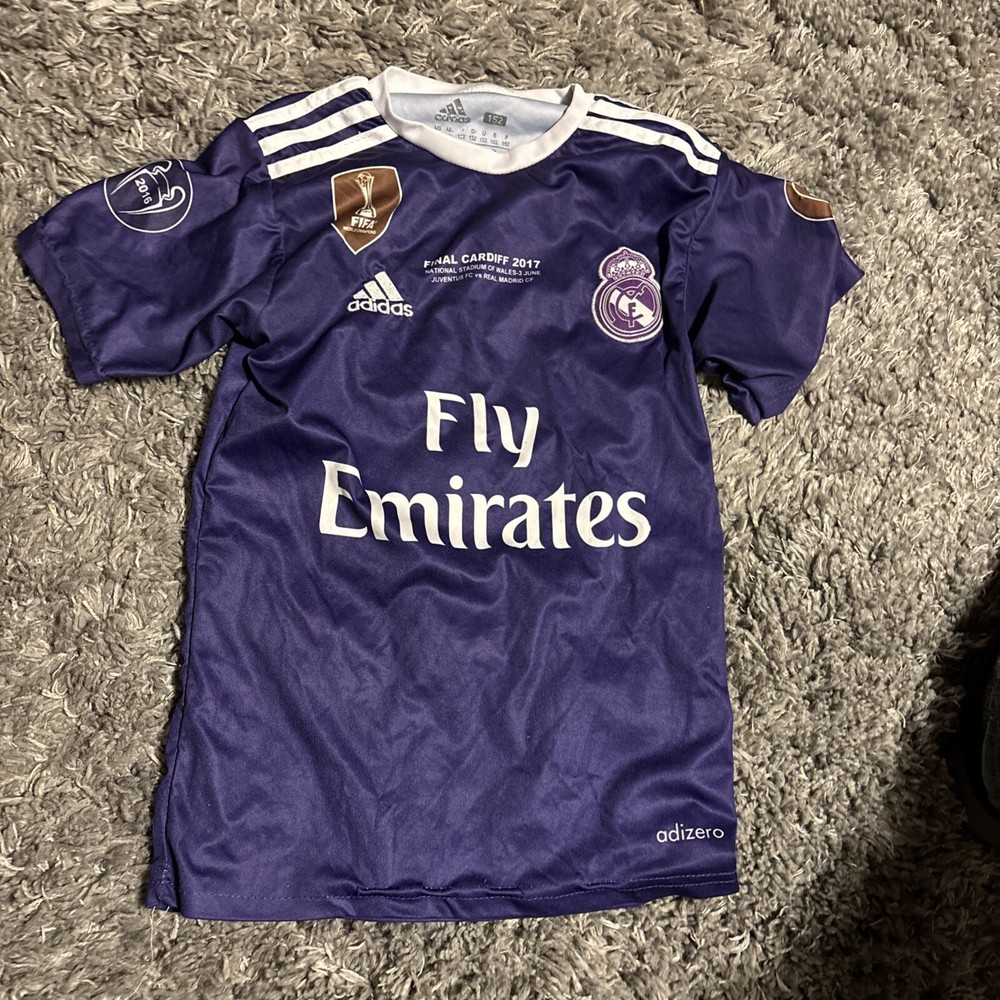 Ronaldo #7 Real Madrid FC Replica Jersey purple Adidas Replica