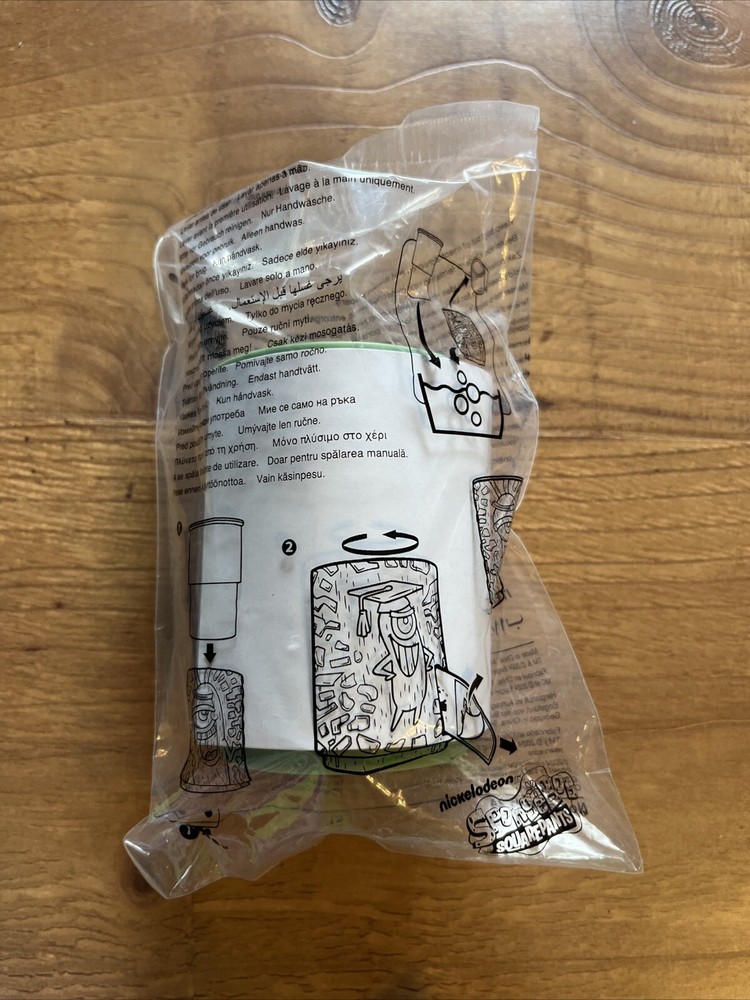 Spongebob Squarepants Tiki Cup PLANKTON - 2024 Burger King Collectible