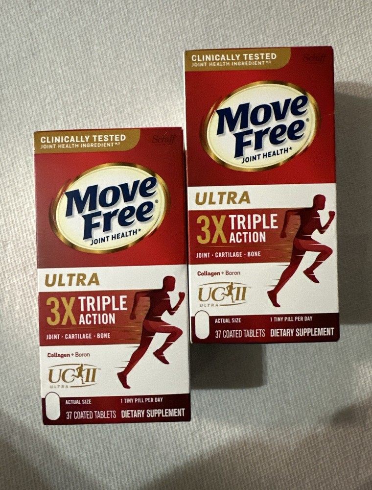 2 Pack Move Free Ultra Joint Health Triple Action 30ct Ex 03/27