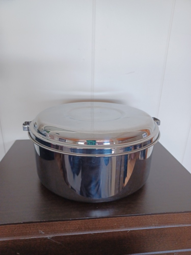 MSR Stainless Steel Cook Set 3 Nesting Pots 2, 3 Liter & Covered Fry Pan