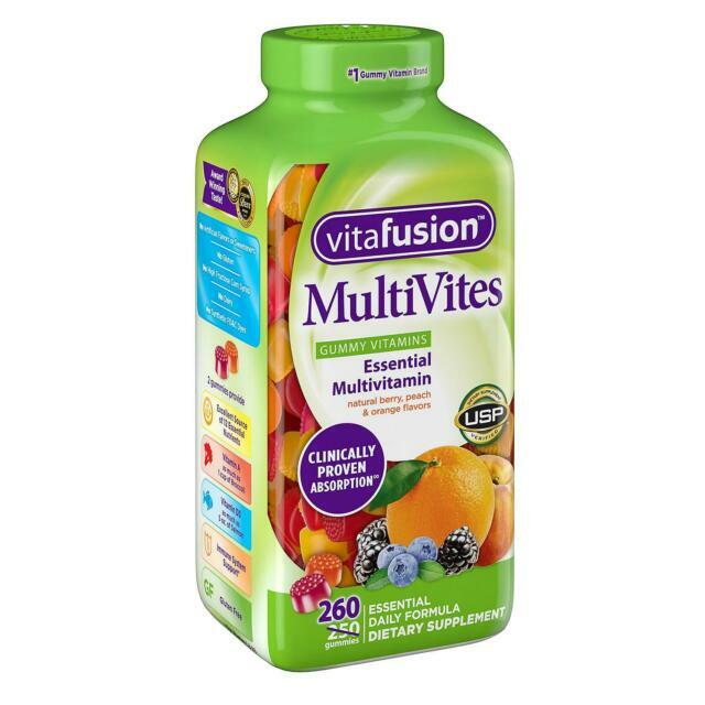 vitafusion MultiVites, 260 Gummies BRAND NEW LIMITED TIME EXP 04/2025-image