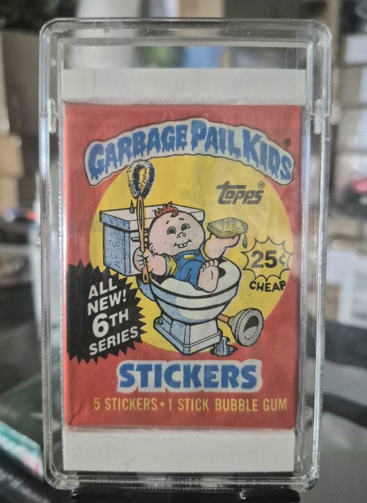 1986 topps garbage pail kids ALL NEW 6TH SERIES SINGLE PACK