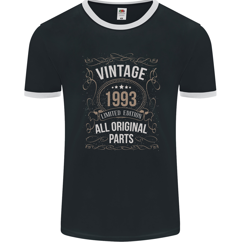 32nd Birthday Limited Edition 1993 Mens Ringer T-Shirt FotL
