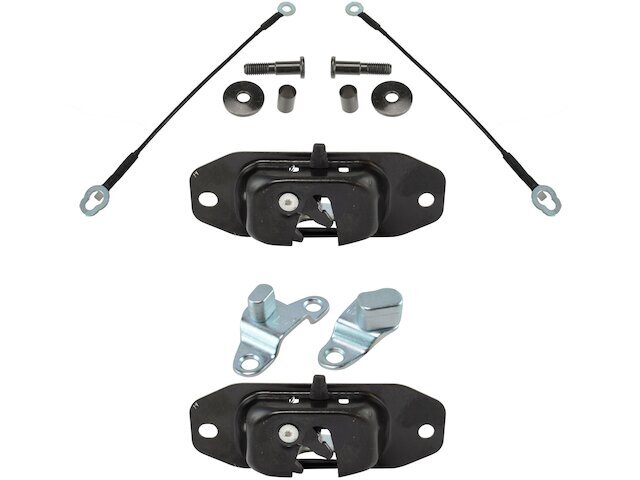 TRQ Tailgate Hinge Latch Cable Kit fits Chevy Silverado 3500 HD 2007-2014 71BPVZ