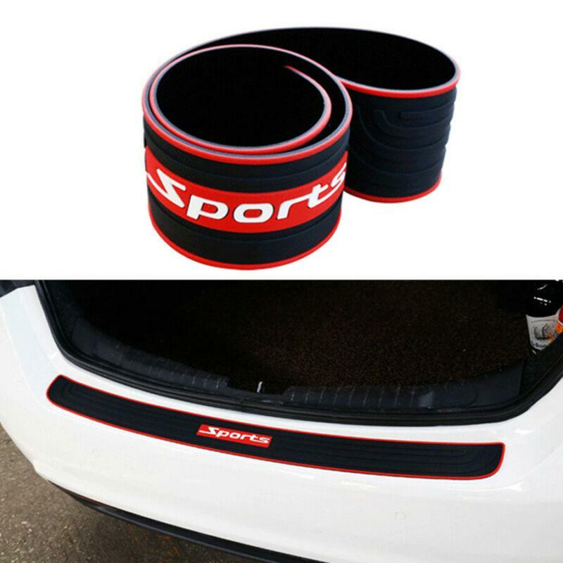 Rubber Sports Car Rear Bumper Guard Scratch Protector Non-slip Cover Accessories