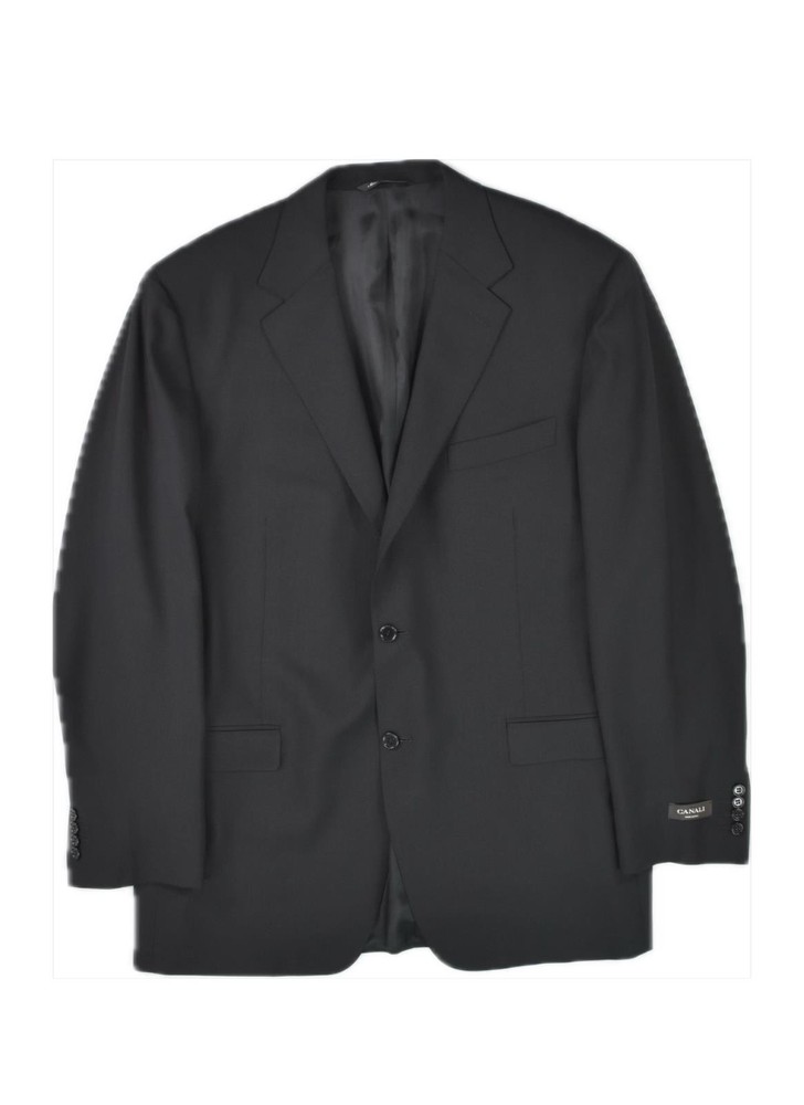 Canali Men's Travel Water Resistant Wool Jacket Sport Coat 46 L $1595