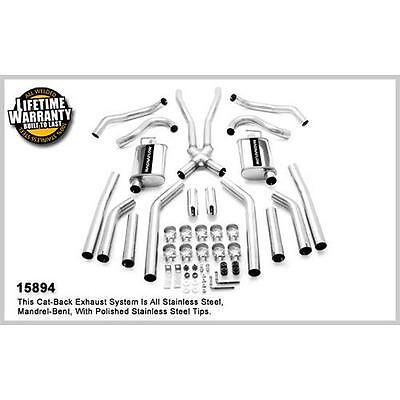 Magnaflow Exhaust 15894, Fits 68-72 Gm A Body 2.5In Dual Exhaust System, Kit,