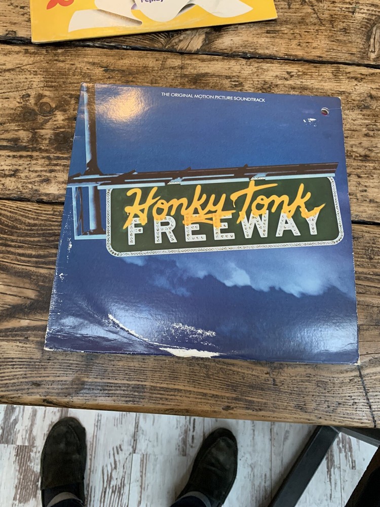 HONKY TONK FREEWAY OST Soundtrack Vinyl LP & Inner US 1st Press Plays Perfectly