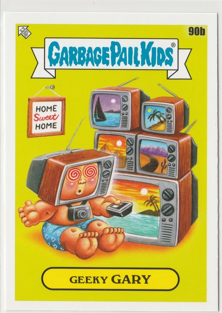 Geeky Gary 90b Garbage Pail Kids GPK 2021 Vacation Series Card