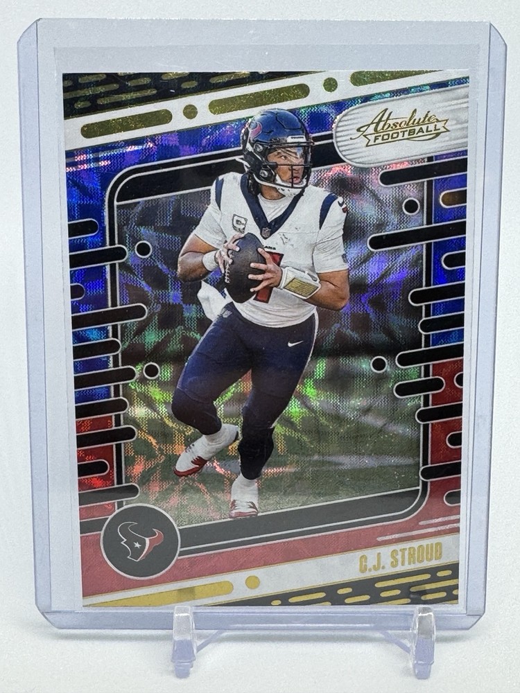 2024 Panini Absolute C.J Stroud Red/White/Blue Kaleidpscope #41