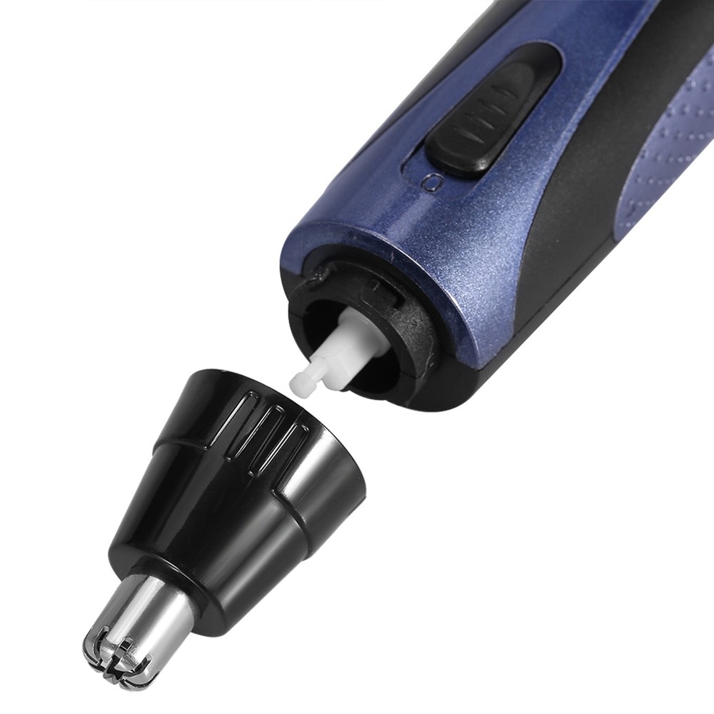 4-in-1 Rechargeable Waterproof Nose Ear Beard Trimmer Stainless Steel