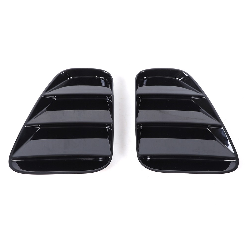 ABS Gloss black Tail light center Garnish Cover Fits Fiat 500 Abrath 595 16-22