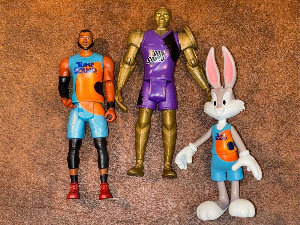 Space Jam A New Legacy 3-Pack Action Figures Lebron James Bugs Bunny 2020