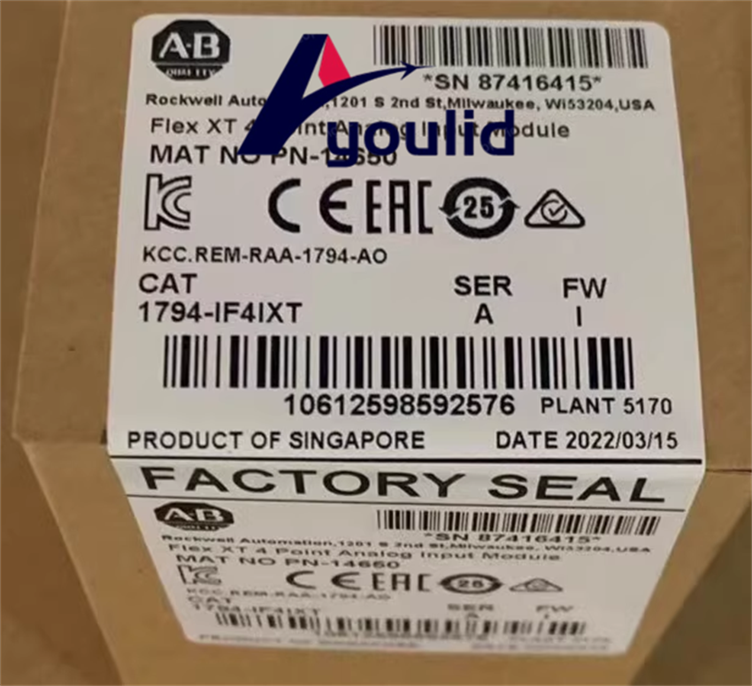 New Sealed Allen-Bradley 1794-1F41 Flexd Point Analog input Module  US Free tax