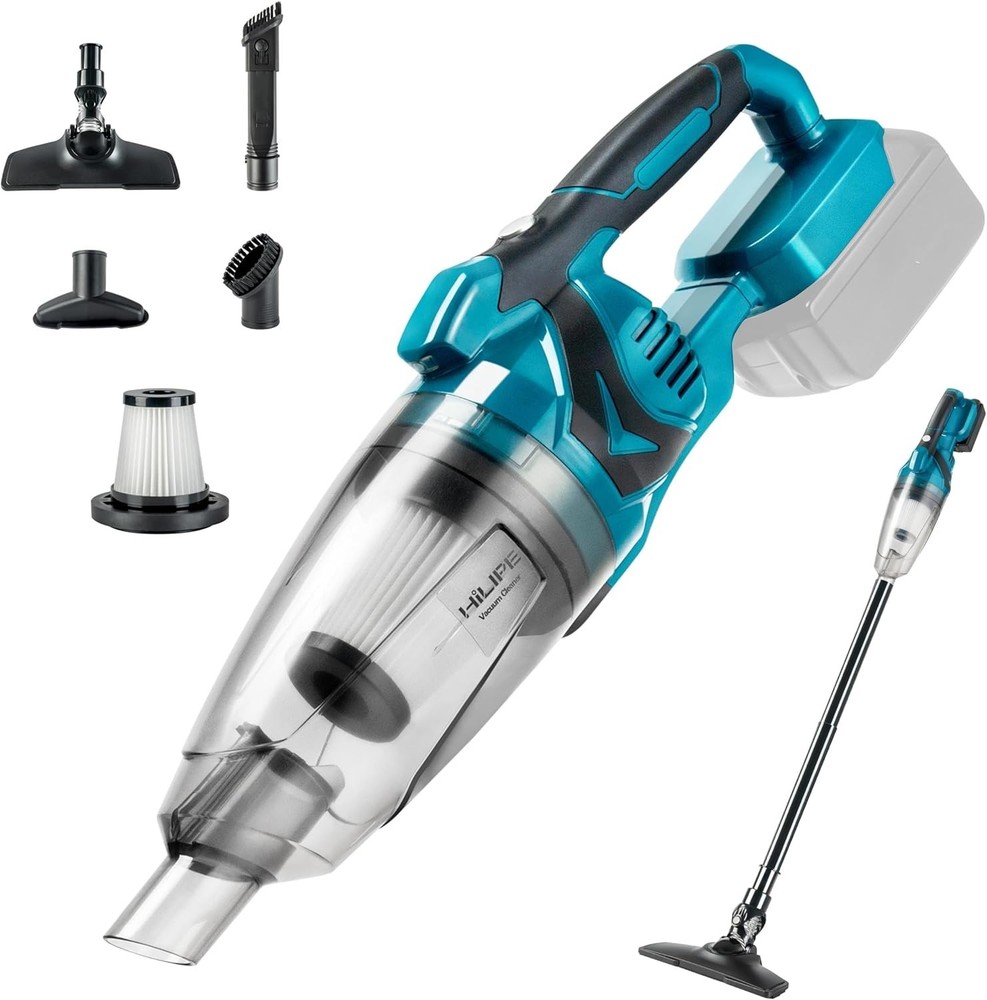 Makita 18V Cordless Wet Dry Handheld Vacuum Cleaner Easyclean