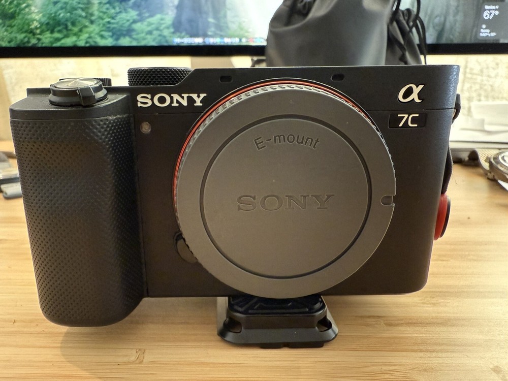 Sony A7c Body Only including batteries and Peak Design Strap