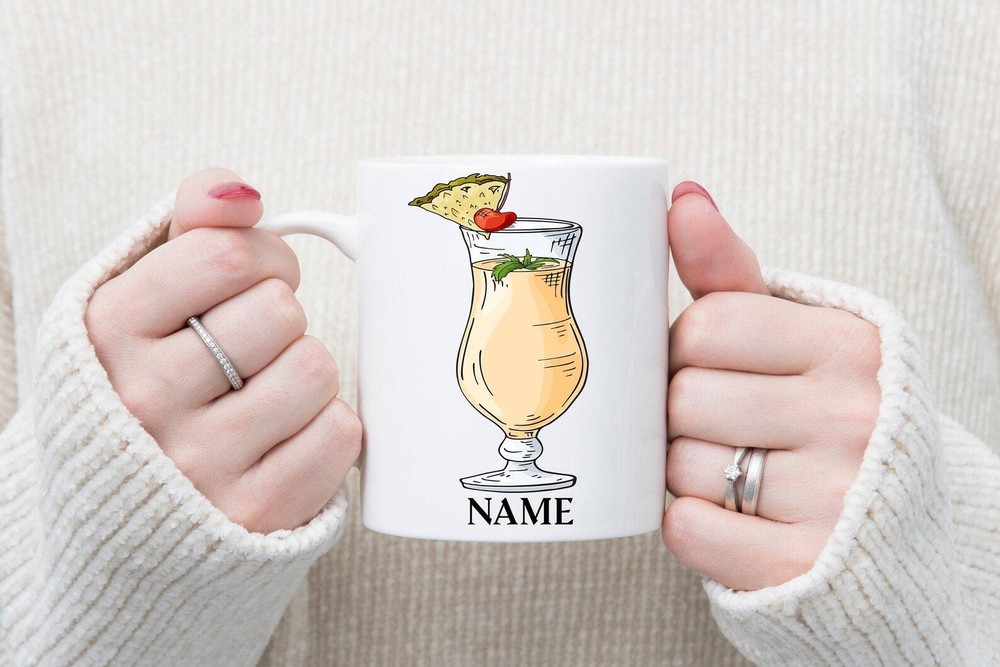 Personalised Mugpina Colada Cocktail 11oz Mug Tea Coffee Gift's For All Drinking