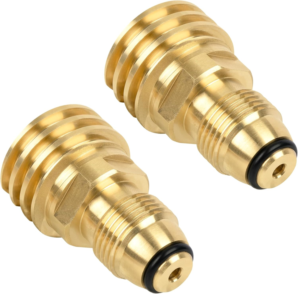 POL to QCC1 Propane Tank Adapter - Old to New, 100 Lb LP Tank Valve to Type-1 Fi