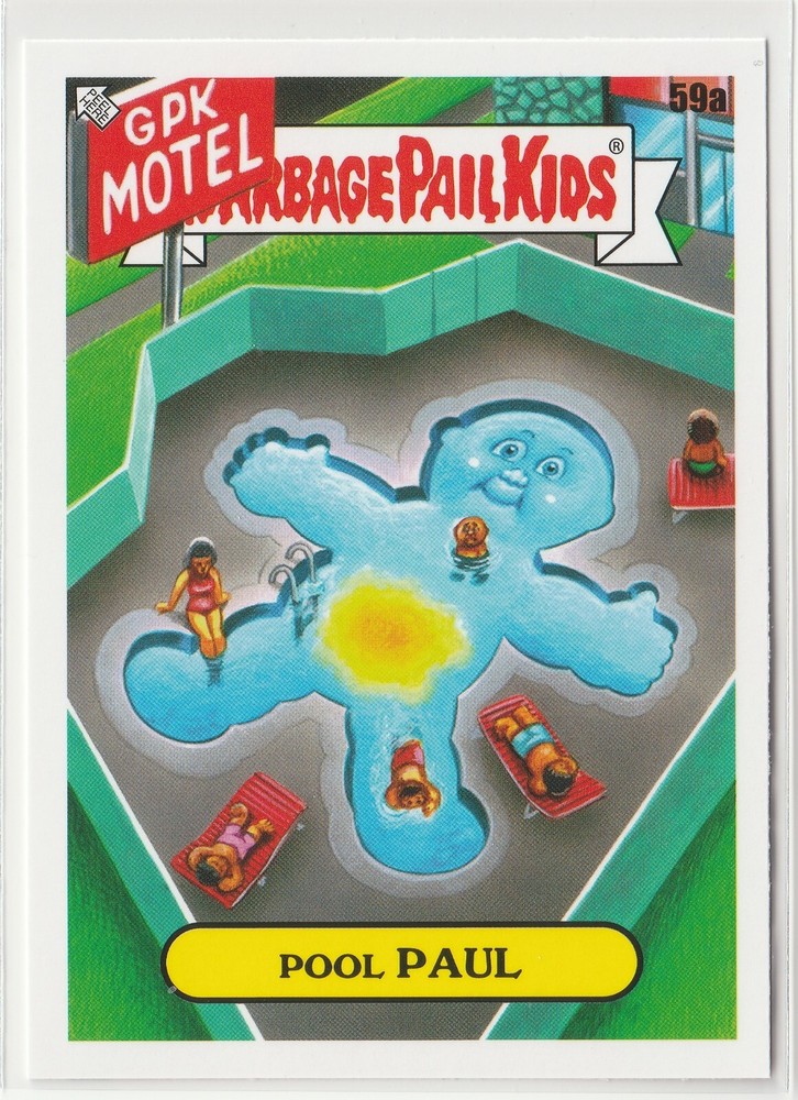 Pool Paul #59a Garbage Pail Kids GPK 2021 Vacation Edition