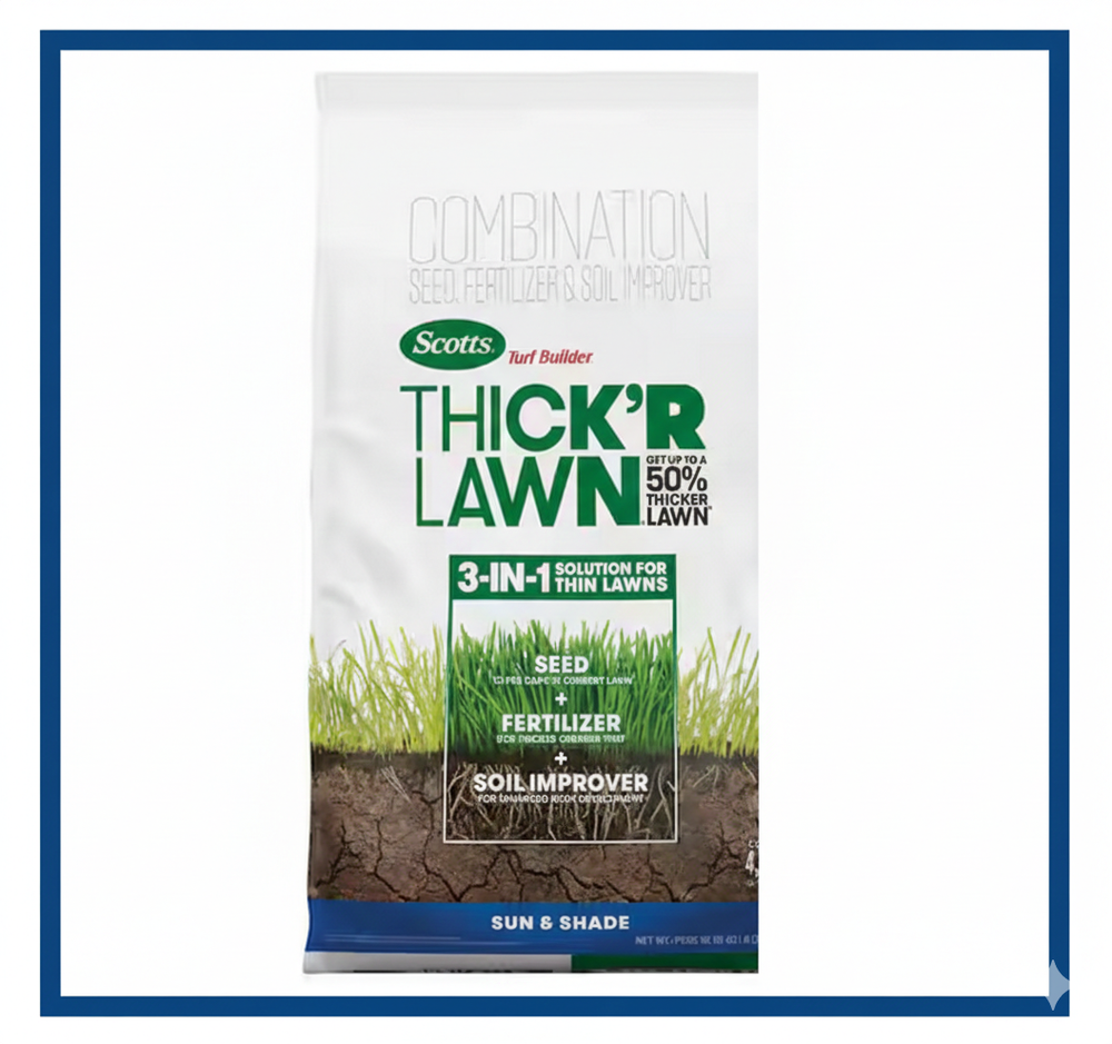 Scotts Turf Builder Thick'R Lawn Sun & Shade 40 lbs.