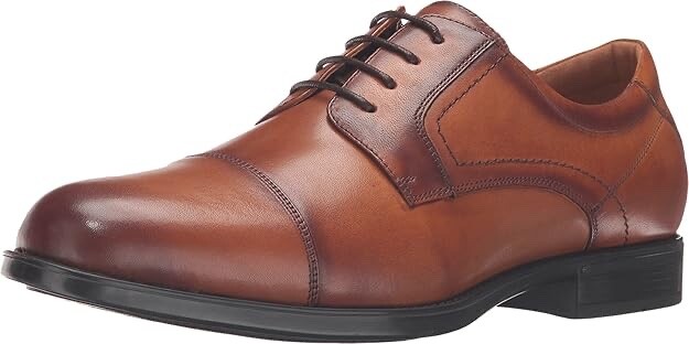 Florsheim Men's  Midtown Cap Toe Oxford Cognac Size 8.5  EEE width New in box!!