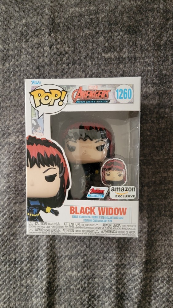 Funko Pop Marvel Beyond Earths Mightiest Black Widow Amazon Exclusive Vaulted Collectible