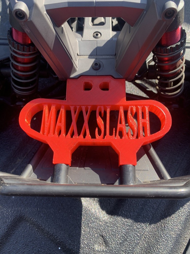 Traxxas Maxx Slash Front Spring Bumper - Super Basher Bumper Upgrade #10233 Flex