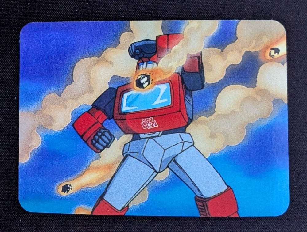 1985 HASBRO TRANSFORMERS SERIES 1 #149 A DEFEATED IRONHIDE MINT+ *$1 AUCTION*