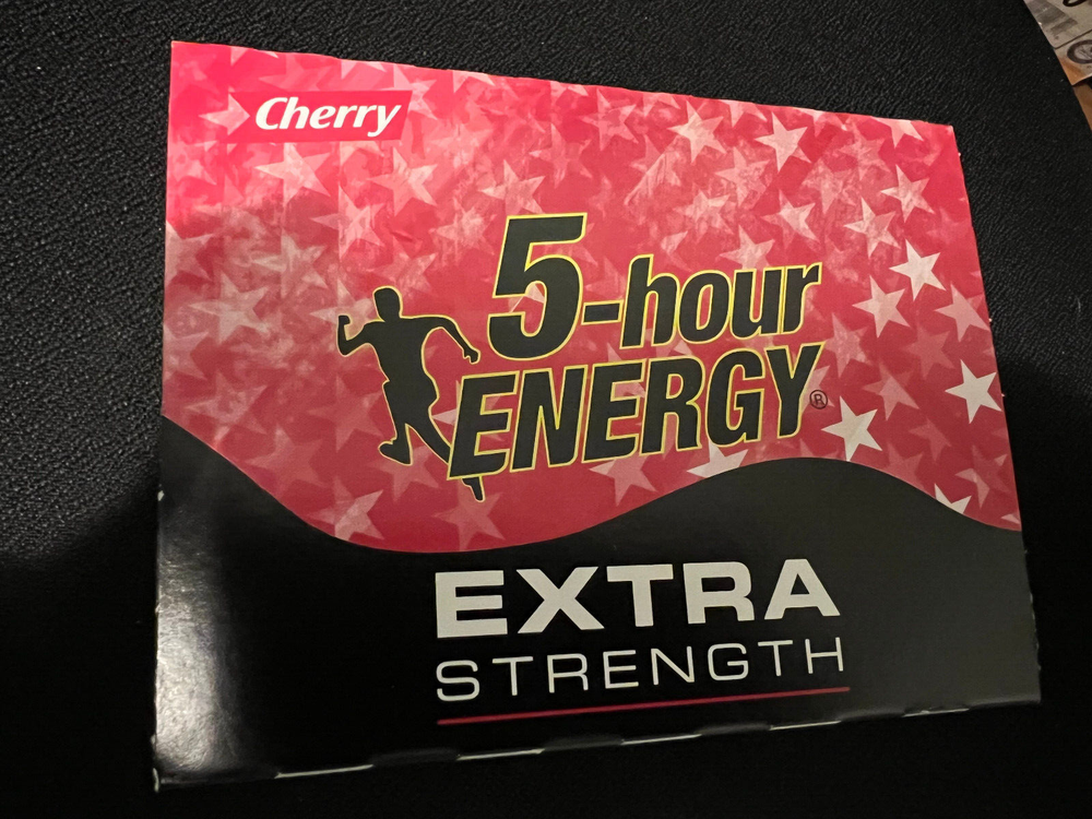 5 Hour Energy Extra Strength Cherry - 12 Ct Box 1.93 oz Shots - Exp. 7/2025