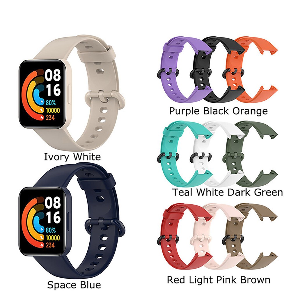 Watch Strap Wristband Silicone Strap Watch Accessories for Redmi Watch 2