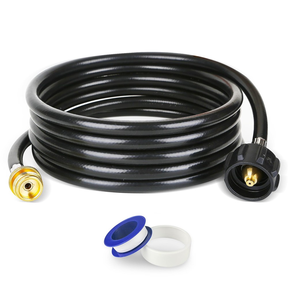 Propane Hose,12FT Propane Adapter Hose,Propane Tank Adapter 1lb to 20lb,Propa...