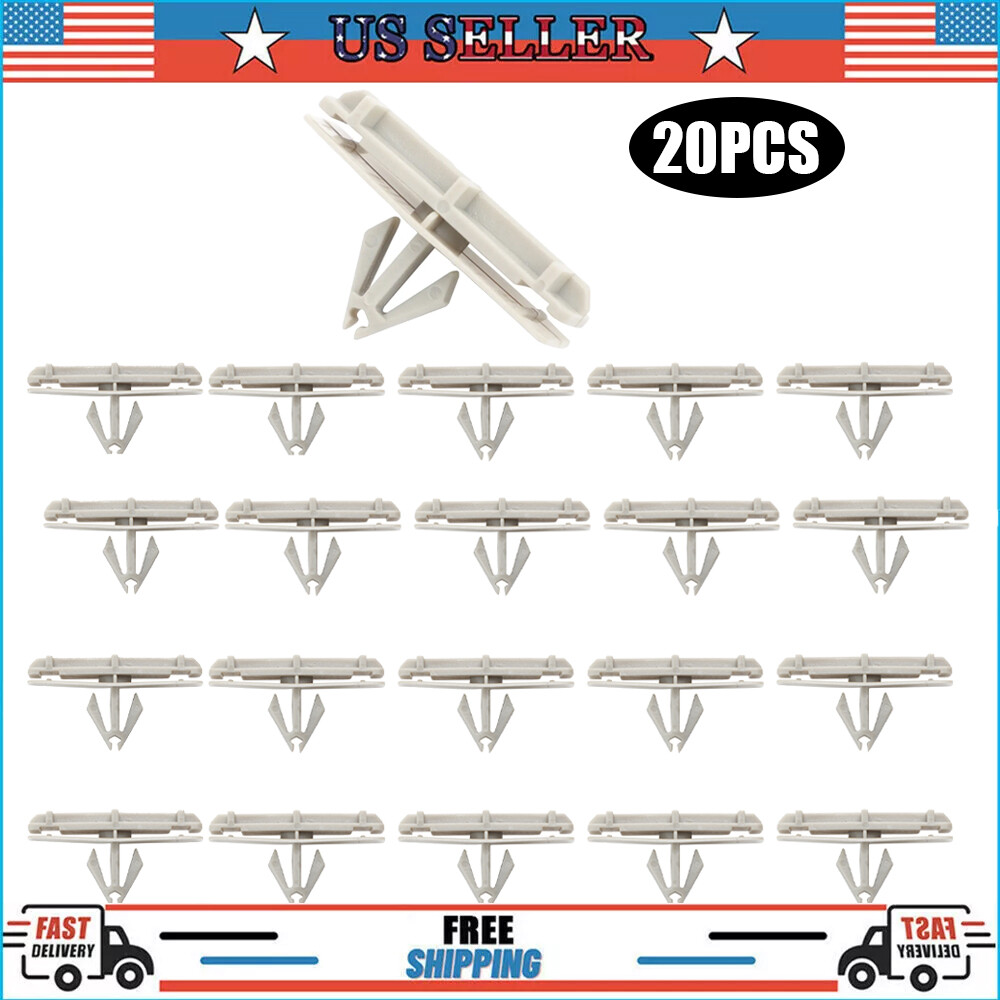 20pcs Fender Flare Moulding Clips For 2005-up Chrysler Jeep Liberty Wrangler