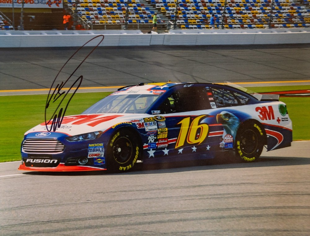GREG BIFFLE HERO 8X10 SIGNED PHOTO #16 DAYTONA SPEED NASCAR AUTOGRAPH SIGNATURE