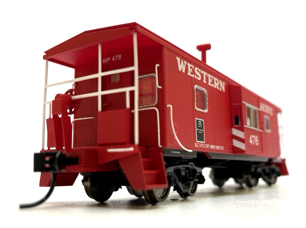 Walther Platinum 932-40458 Ho Scale Western Pacific Bay Window Caboose #476 NEW
