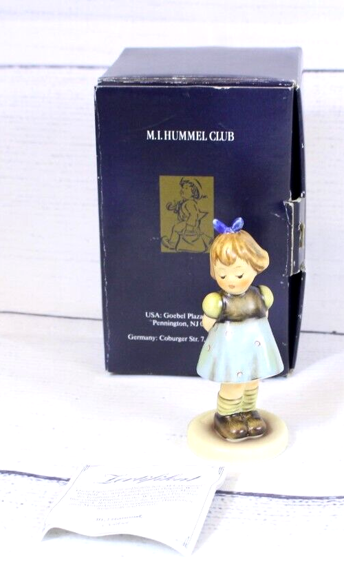 1991 Hummel Two Hands One Treat HUM 493 M I Hummel Club Figurine