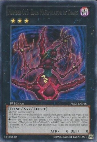 Number C43: High Manipulator of Chaos - PRIO-EN048 - Rare - Unlimited Edition x1