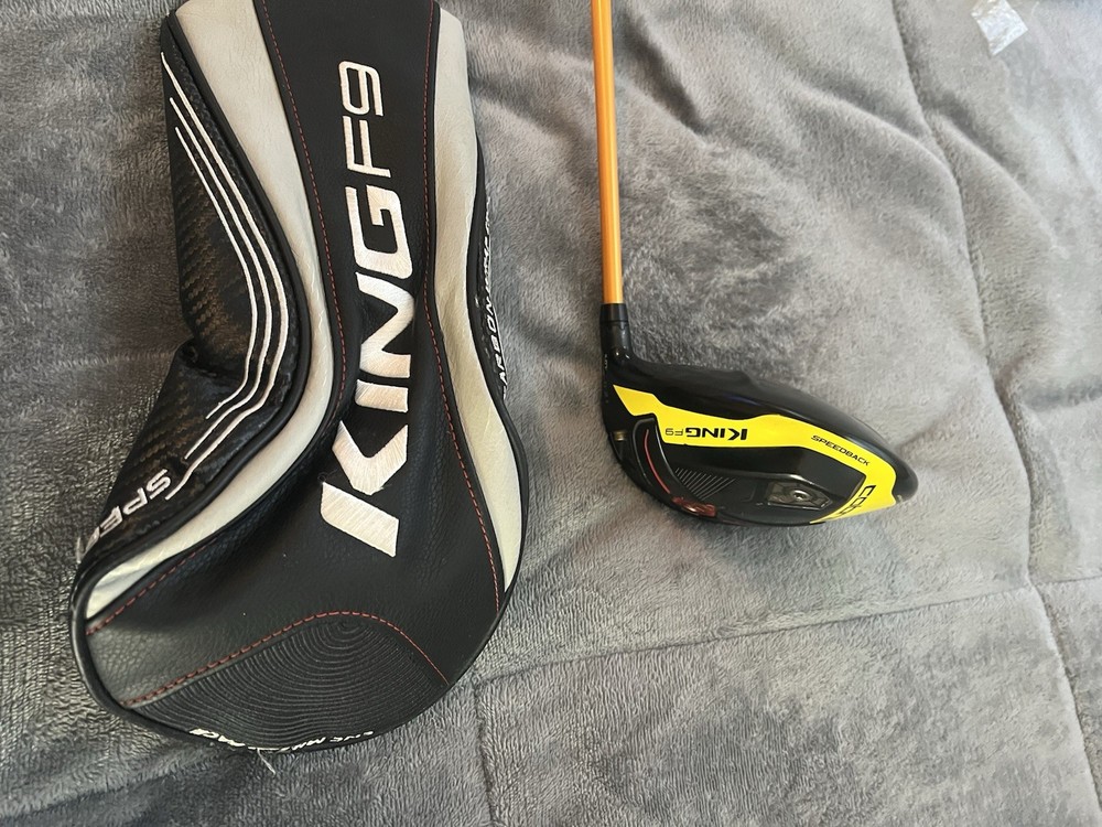 Cobra KING F9 Speedback Driver 1-Wood Regular Graphite Shaft Black/Yellow