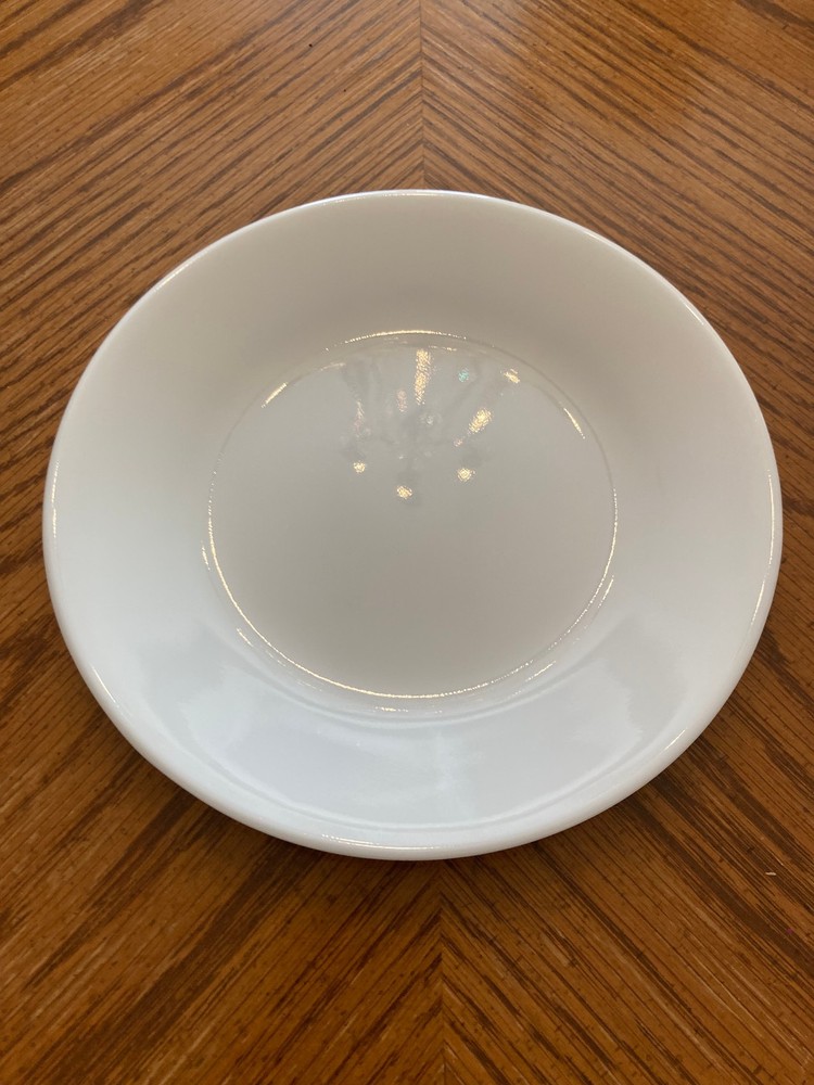 Corelle by Corning, made in USA, White Dessert Plate 6.75