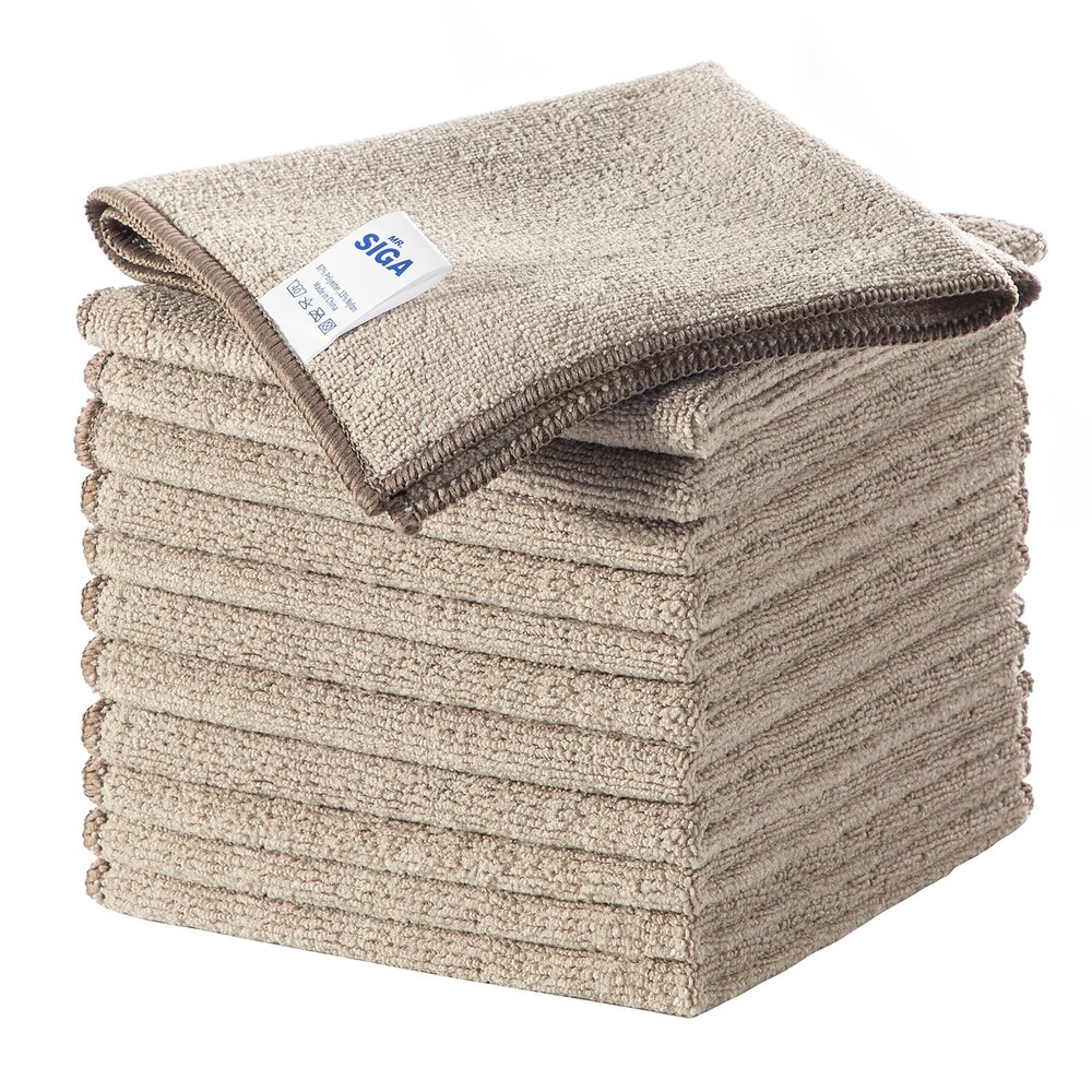 Microfiber Cleaning Cloths, All-Purpose Surface Microfiber Towels, Streak Fre...