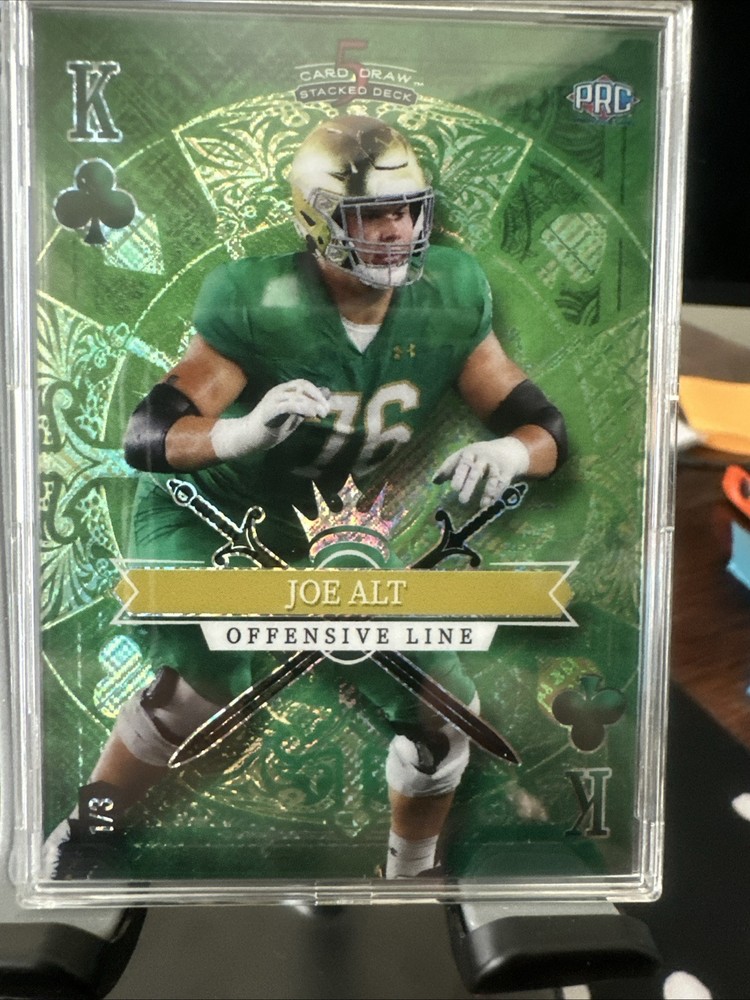 2023 Wildcard 5 Card Draw Stacked Joe Alt King Of Clubs 1/3