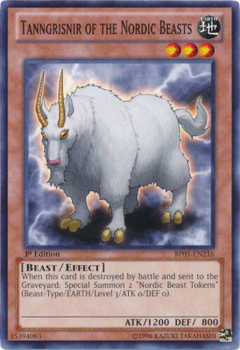 Nordic Beast Tanngrisnir BP01-EN216 Common Unlimited Edition x1
