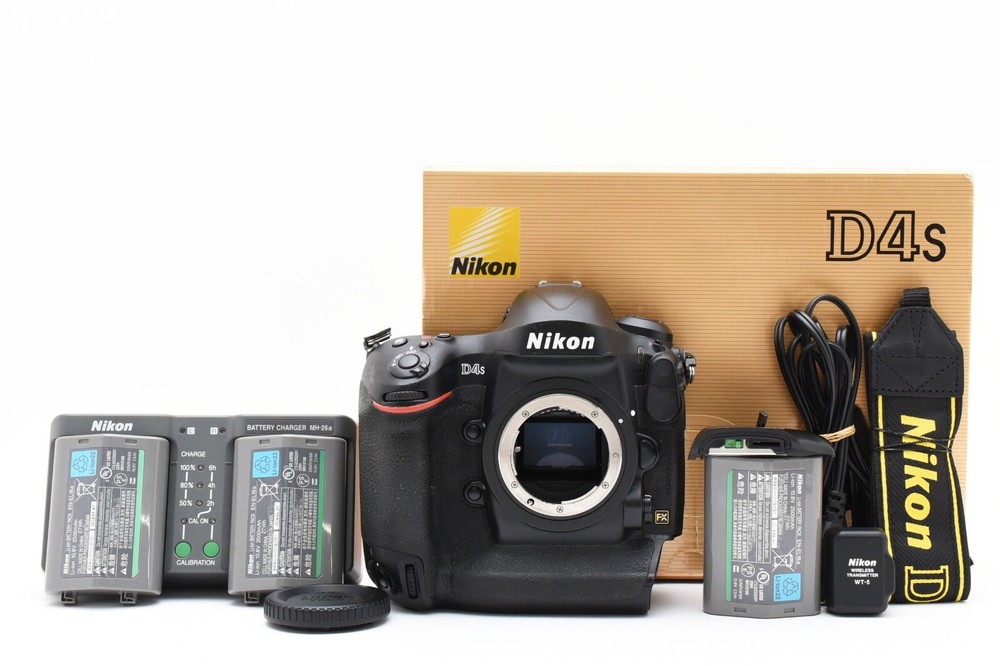 Nikon D D4S 16.2MP Digital SLR Camera Body with BOX from Japan [excellent++]