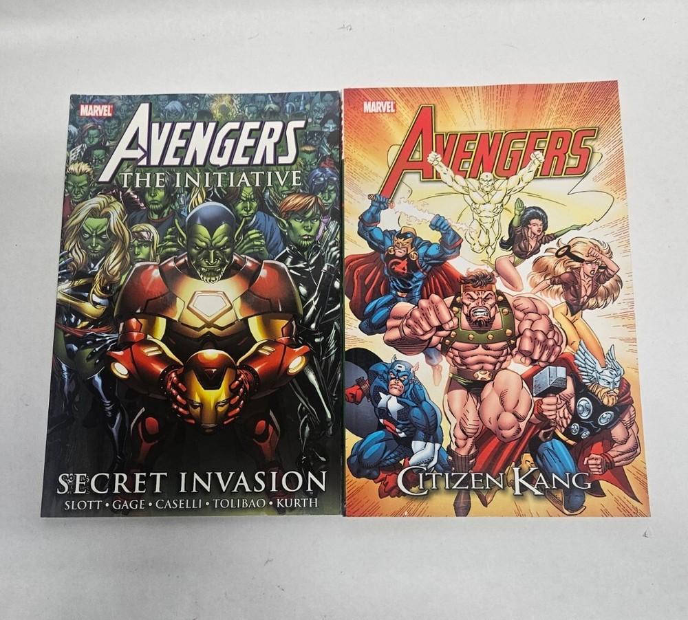 Lot Of 2 Avengers The Initiative Vol 3 Secret Invasion And Avengers Citizen Kang