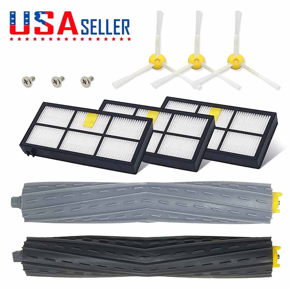 Replacement Parts For iRobot Roomba 800 & 900 Series 880 890 Vacuum Filter Brush