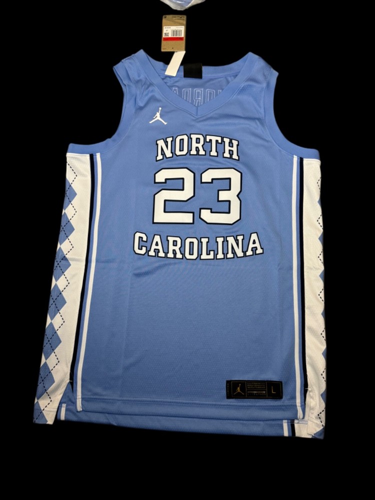 Nike UNC Michael Jordan 23 Jersey Men's Large AT8895 448