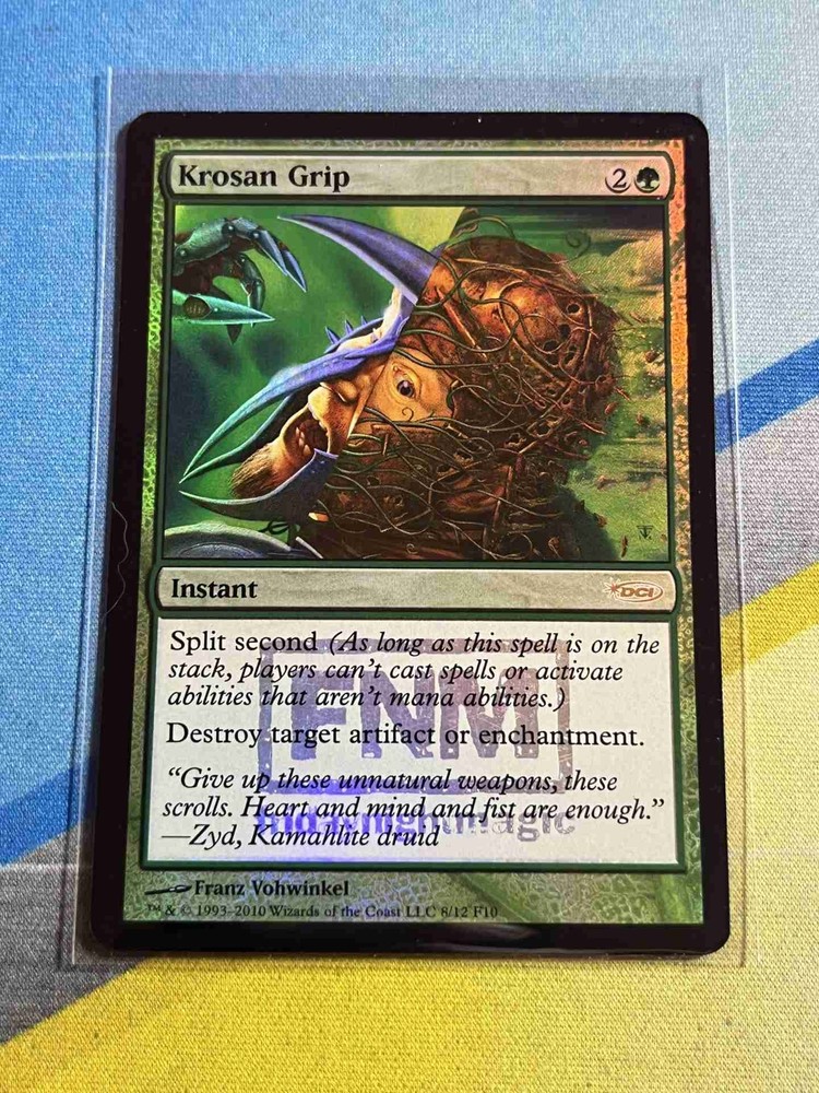 Magic the Gathering MTG FNM Promo KROSAN GRIP  Foil